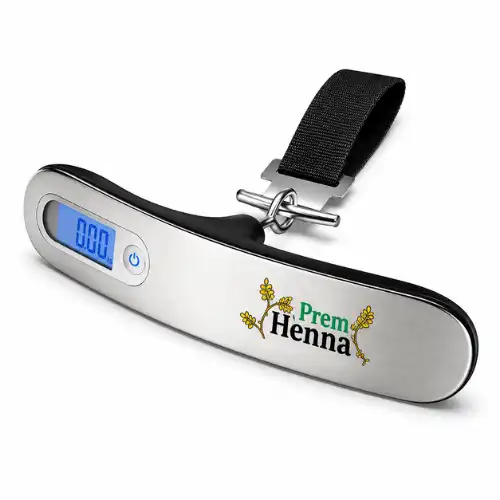 Prem Henna Portable Digital Luggage Weighing Scale 50kg with LCD Display