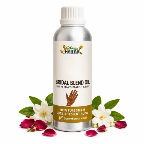 Prem Henna Mehndi Mix Oil for Dark &amp; Long-Lasting Stain