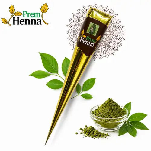 Prem Henna Maroon Instant Henna Cone